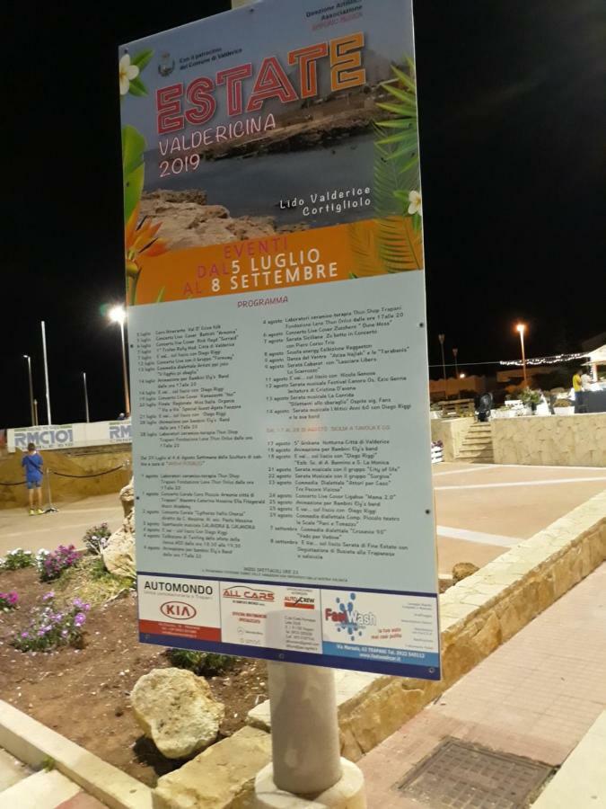 Casa Vacanze L'Orizzonte Aparthotel Valderice Kültér fotó